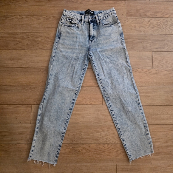 Fashion Nova Denim - Fashion Nova Acid Wash Straight Leg Jeans- 5